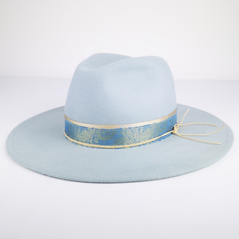 Light blue hot sale felt hat